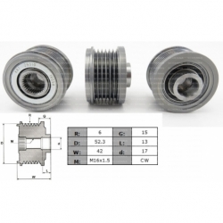 ALTERNATÖR KASNAK 6KANAL MERCEDES BENZ C180 C200