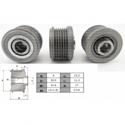 ALTERNATÖR KASNAK 6KANAL VOLVO S40 V40