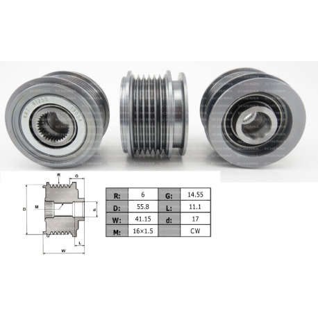 ALTERNATÖR KASNAK 6KANAL BMW I 116I 118I 120I 1.30I E81 E87 KASA E46 3.16I 150A