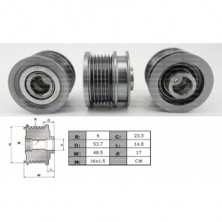 ALTERNATÖR KASNAK 6KANAL ASTRA J INSIGNIA