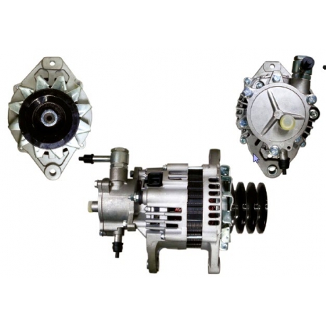 ALTERNATÖR KOMPLE 24V 50AH  ISUZU SAMPIYON NQR TURKUAZ OTOBUS TEK FİŞLİ