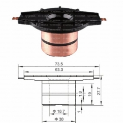 ROTOR BAKIRI BESTA BONGO MANDO TİPİ