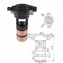 DİYOT TABLASI 12V  PALIO - FIESTA FOCUS TRANSIT V184 ürün Traspo-dur