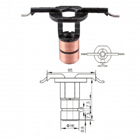 DIYOT TABLASI + KONJEKTOR SET 12V NKR NPR